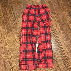 Wondershop Boys Sleep Soft Red Flannel Pants Size 12